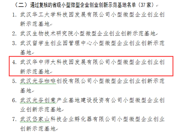 2020年湖北省小型微型企业创业创新示范基地（复核）3.png
